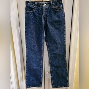 Classic Harley Davidson Size 2 Blue Denim Jeans